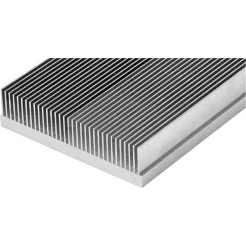 Fischer Elektronik 10136829 KGR 1 100 AL Strengkoellichaam 1.55 K/W (l x b x h) 100 x 100 x 38 mm