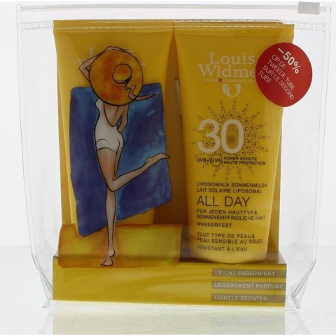 Louis Widmer All Day Factor 30 (met Parfum) DUO | 2 x 100 ml PROMO