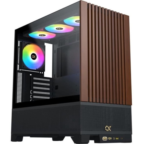 Xigmatek Endorphin WD Midi-tower PC-behuizing Zwart Zijvenster