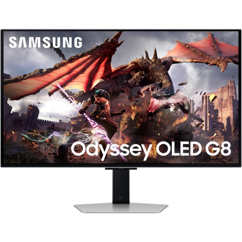 Samsung Odyssey OLED G8 S32DG800SU Gaming monitor Energielabel G (A - G) 81.3 cm (32 inch) 3840 x 2160 Pixel 16:9 0.03 ms HDMI, DisplayPort, USB-A 3.0, USB-B