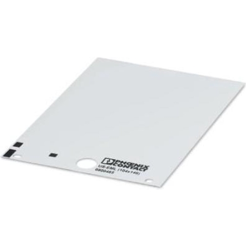 Phoenix Contact 0800465 US-EML (104X140) Apparaatmarkering Montagemethode: Plakken Markeringsvlak: 14 x 40 mm Wit Aantal markeringen: 10 10 stuk(s)