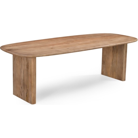 Giga Meubel - Eettafel Deens Ovaal - Naturel - 240cm - Gin