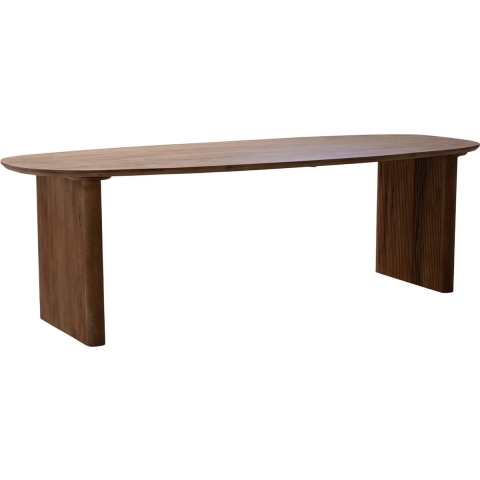 Giga Meubel - Eettafel Ovaal Naturel - 210cm - Mangohout - Aya