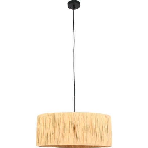 Steinhauer hanglamp Sparkled light - naturel - gras - 50 cm - E27