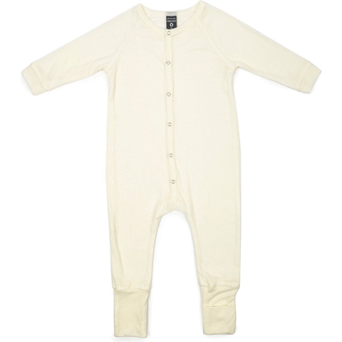 Smallstuff Pyjamapak - Drop Naald - Wol - Off White - Smallstuff - 74 - Pyjamapak