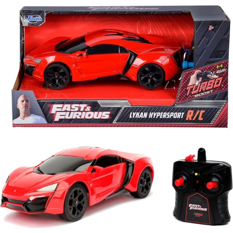 Jada Afstandsbediening Auto - Fast & Woedend - 1:24 - RC Lykan H - Jada - OneSize - Auto