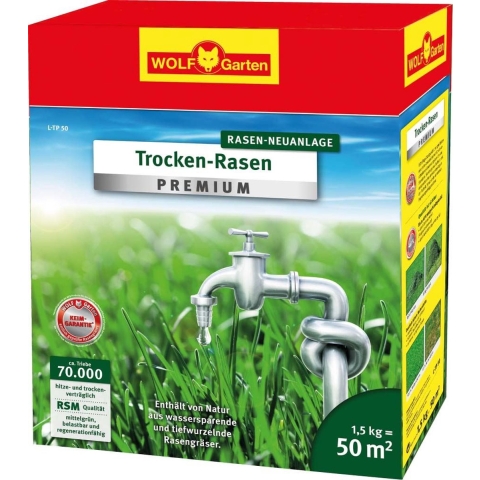 Wolf Garten Graszaad droogte L-TP 50 50M² - 3824530
