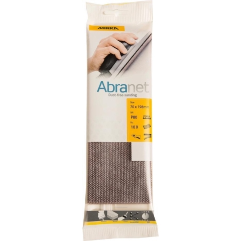 Mirka ABRANET | 70x198mm | Grip | P80 | 10/verpakking - AE150F1080