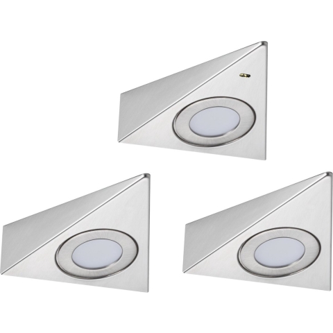 Paulmann Trias LED-opbouwlamp 2.7 W Warmwit IJzer (geborsteld)