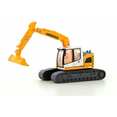 Minis by Lemke LC4267 N Bouwvoertuig Liebherr Compacte graafmachine op rupsbanden met schep