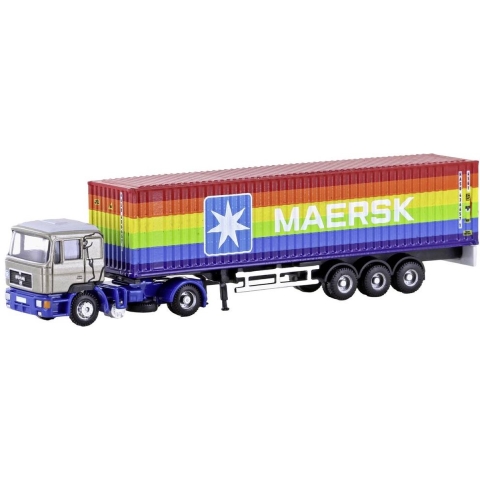 Minis by Lemke LC4066 N Vrachtwagen MAN F90 containeroplegger MAERSK