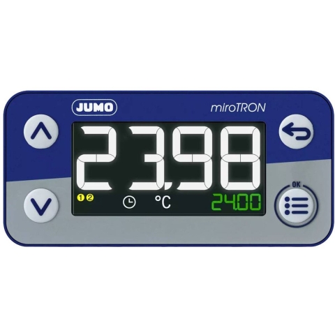 Jumo 701080/0-01-23-02/000 Inbouwthermostaat (b x h) 76 mm x 36 mm