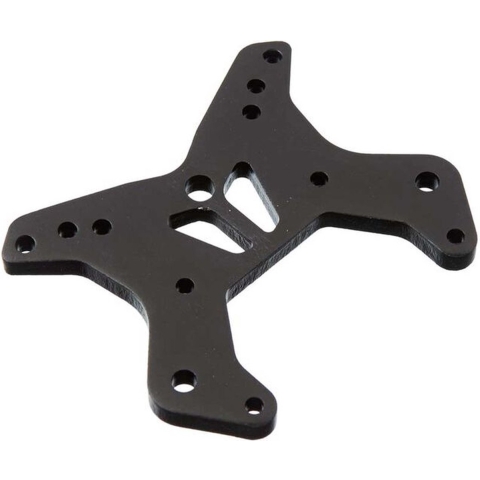 Aluminium Front Shock Tower S (black) (1pcs) (AR330382)