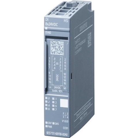 Siemens 6ES7131-6BF00-0DA0 PLC-ingangsmodule 30 V, 24 V/DC
