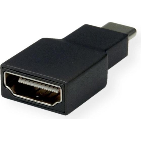 ROLINE Adapter USB type C - HDMI, Male/Female, grijs