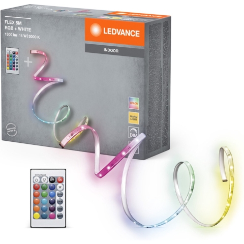 LEDVANCE FLEX 5M RGB 4099854095443 LED-strip basisset 230 V 5000 mm Warmwit 1 stuk(s)