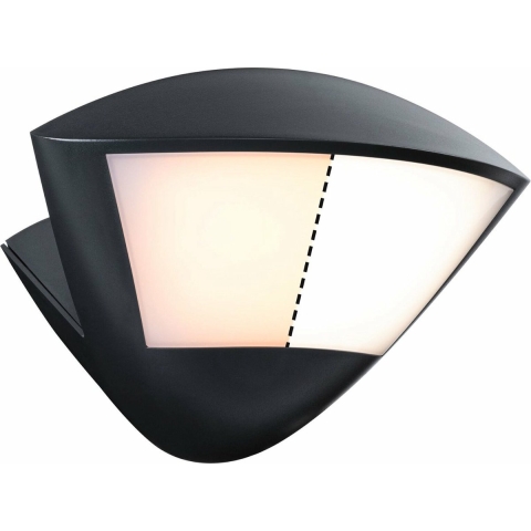 Paulmann Skyla 94864 LED-buitenlamp met bewegingsmelder (wand) LED 10 W Antraciet