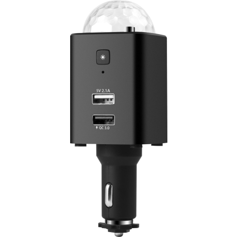 Technaxx TX-159 Disco Mobile-auto Charger TX-159 Stroombelasting (max.): 2.1 A 12/24 V, 5 V= via USB