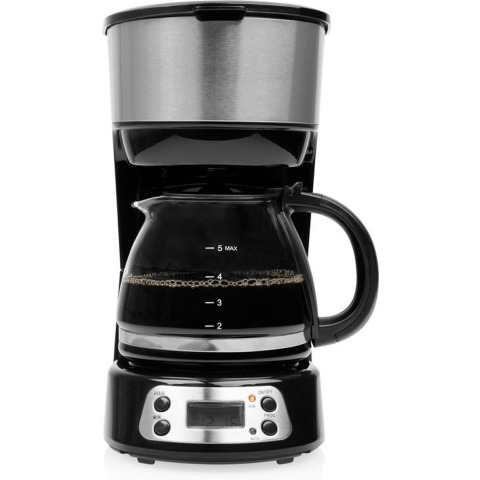 Tristar Koffiezetapparaat Zwart Capaciteit koppen: 6 Glazen kan, Warmhoudfunctie