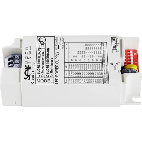 Self Electronics SLD35-1000IBD-UN LED-transformator 35 W 1 A 8 - 42 V Dimbaar 1 stuk(s)