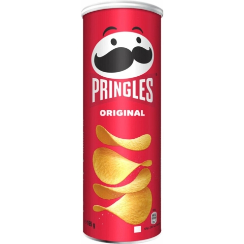9x Pringles Chips Original 165 gr