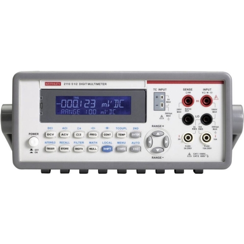 Keithley 2110-240 Bench multimeter Digitaal CAT II 600 V Weergave (counts): 100000
