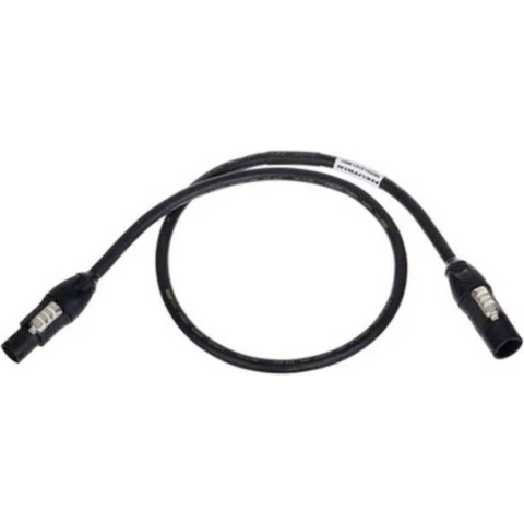 Neutrik 1027564 Aansluitkabel Stroom Zwart 1 m