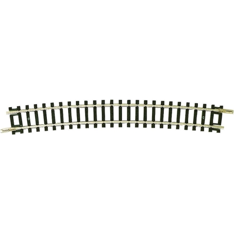 N Fleischmann rails (zonder ballastbed) 22227 Gebogen rails 15 ° 480 mm 12 stuk(s)