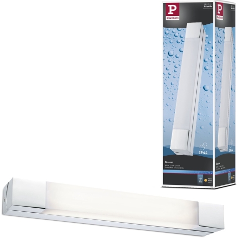 Paulmann Quasar 79714 LED-spiegellamp 7.5 W Warmwit Chroom, Wit