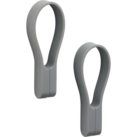Zone Denmark Loop Handdoeklus met Magneet 2 st. - Grijs