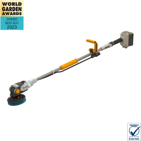 Batavia Accu 18V   Reinigingsborstel Twin brush® Incl. 2.0 Ah Li-ion Accu / 4.5A Snellader Maxxpack