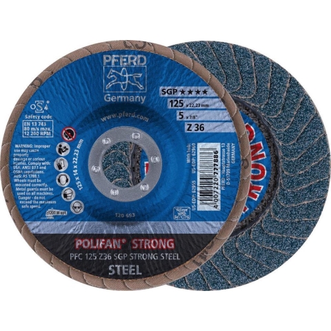 PFERD 67788125 Z Sgp Strong Steel Lamellenschijf Diameter 125 mm 10 stuk(s)