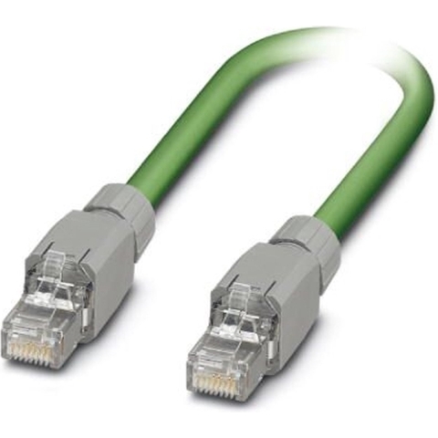 Phoenix Contact 1404364 RJ45 Netwerkkabel, patchkabel CAT 5e SF/UTP 0.50 m Groen 1 stuk(s)