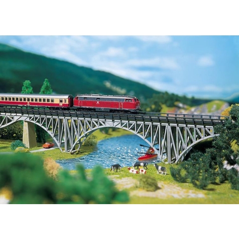 Faller 282915 Z Stalen draagbrug 1 spoor Universeel (l x b x h) 220 x 25 x 47 mm
