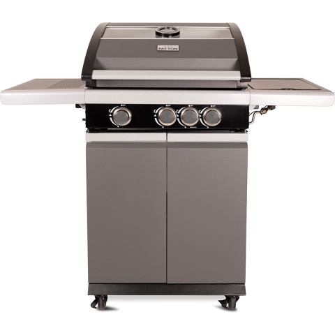Patton Patio Pro Chef 3+1 Gasbarbecue - Frozen Grey