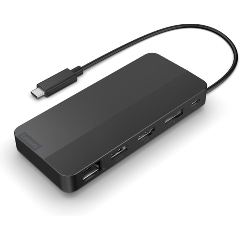 Lenovo Usb-c Dual Display Travel Met 100w Adapter Dockingstation
