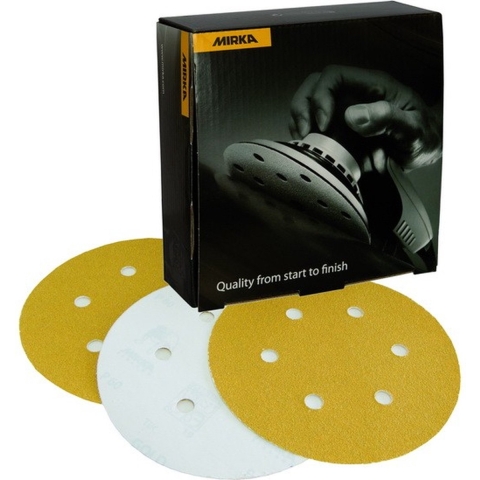 Mirka GOLD | 150mm PSA 6H | P180 | 100/verpakking - 2336509918