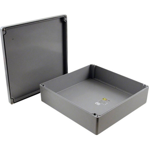 Hammond Electronics 1590ZGRP253 Universele behuizing 405 x 400 x 120 Polyester Grijs 1 stuk(s)