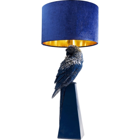 Kare Tafellamp Parrot Blue 84cm