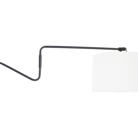 Anne Lighting wandlamp Linstrøm - zwart - metaal - 3719ZW