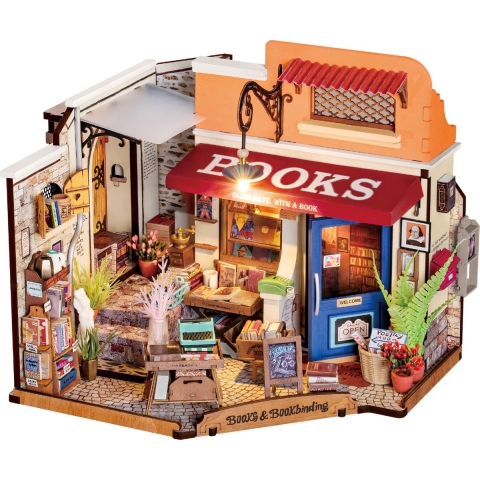 Rolife Corner Bookstore miniatuurhuisje