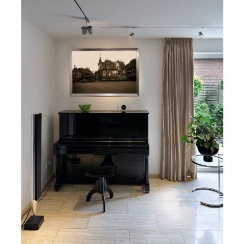 SLV Bima I 143442 230V-railsysteem lamp 1-fasig GU10 50 W Halogeen Zilver