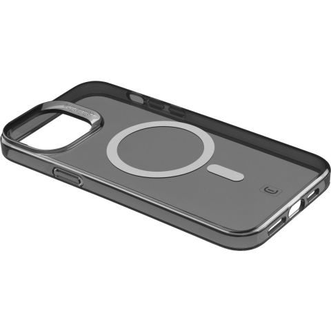 Cellularline Gloss MagSafe Case MAG Backcover Apple iPhone 15 Plus Zwart MagSafe compatible