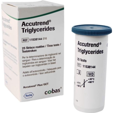 Accutrend Triglycerides | 25 stuks