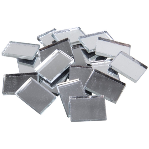 Spiegel mozaiek stenen 1 x 1,5 cm 2x kilo tegeltjes -