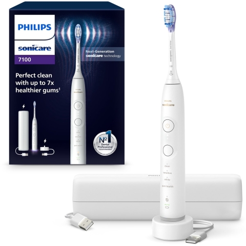 Philips Sonicare 7100 Series Hx7420/01 Elektrische Tandenborstel Wit