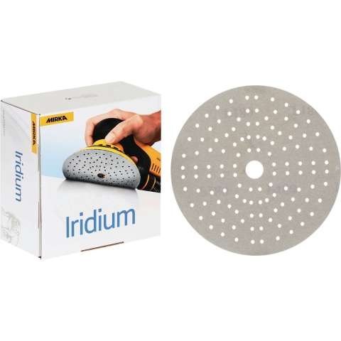 Mirka IRIDIUM | 150mm | Grip | 121H | 60 | 50/Pack - 246CH05060