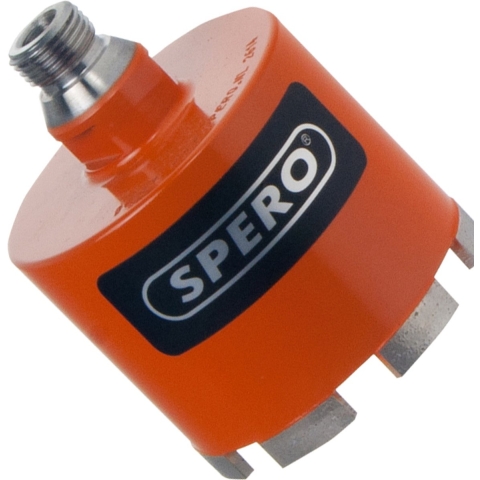 Spero 85mm diamant dozenboor 5 segmenten nat - S292086