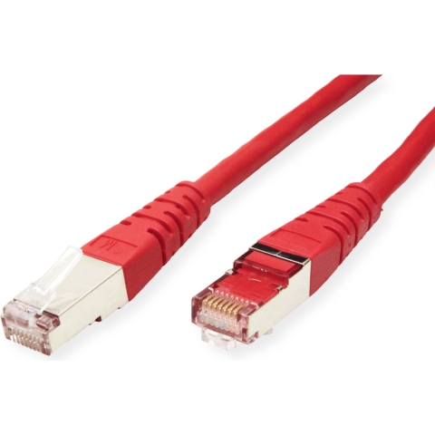 ROLINE patchkabel Cat.6 (Klasse E) S/FTP (PiMF), rood, 10 m