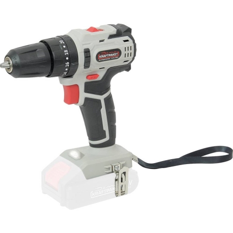 Dino KRAFTPAKET 18V-45Nm-23-630W 130230 Accu-klopboor/schroefmachine 18 V Brushless, Zonder accu, Zonder lader
